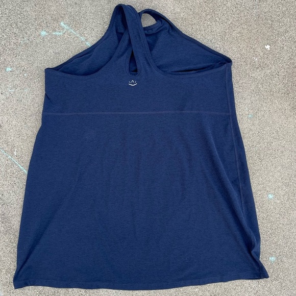 BEYOND YOGA Under Lock & Key Racerback Dress Nocturnal Navy SIZE 4X preloved - Picture 9 of 10